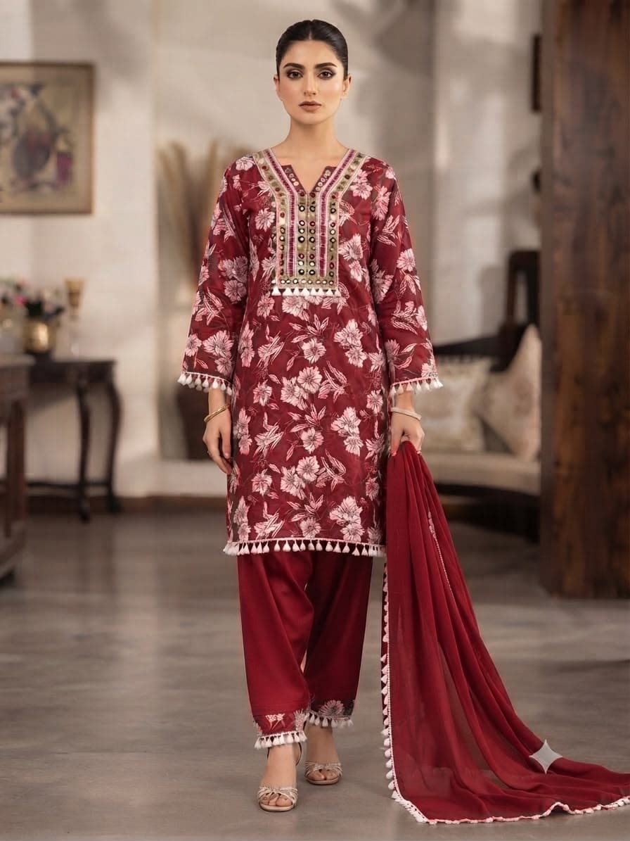 SSC Kurta set with Farsi salwar