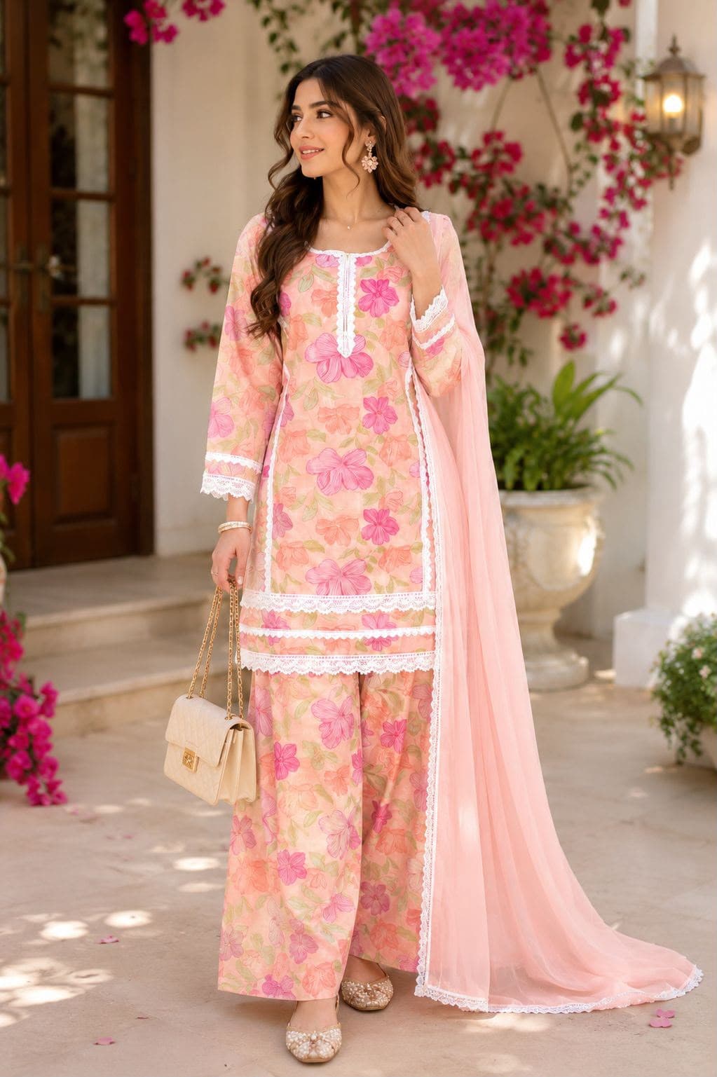 SS collection Farshi salwar kurta set with dupatta