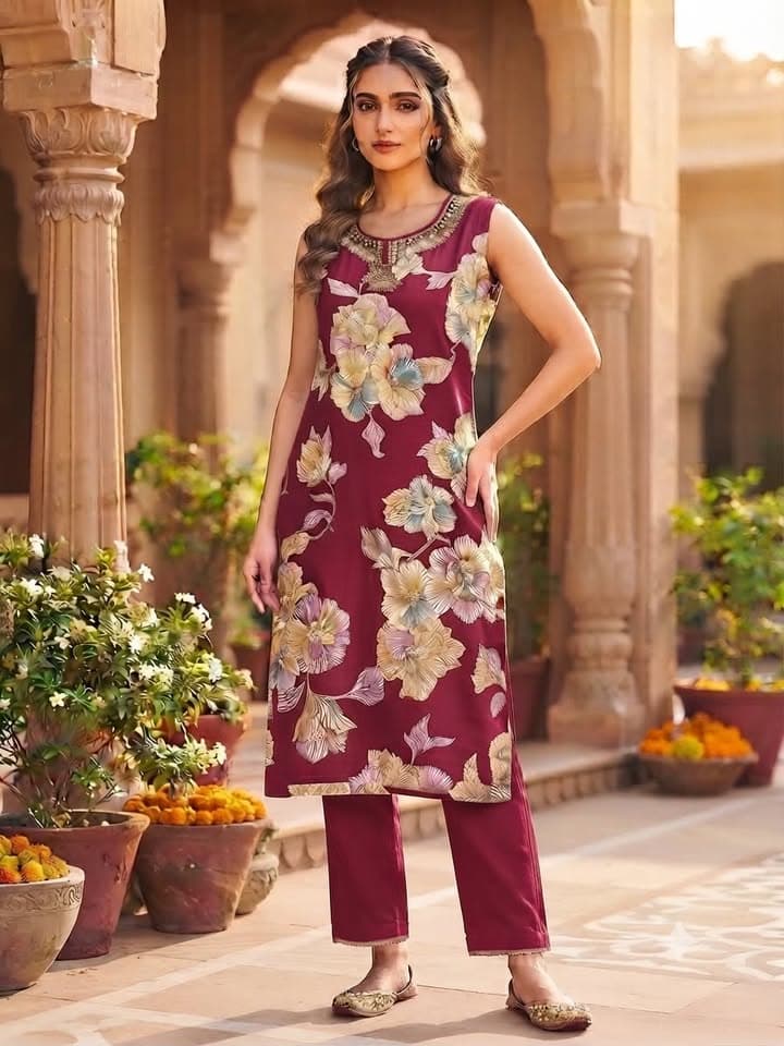 Co ord set kurta and pant