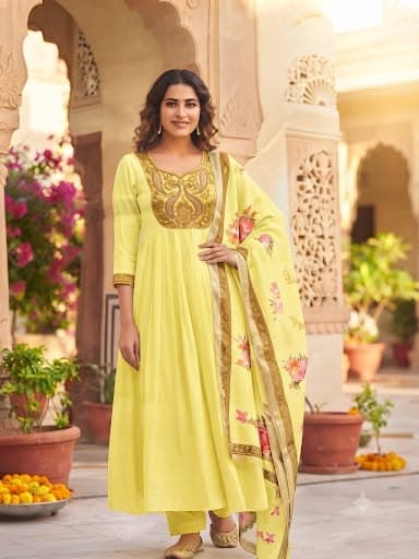 Sunder Anarkali set