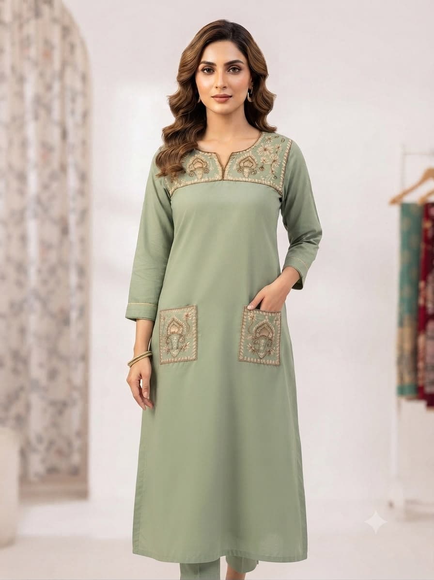 SS Collection Fusion long kurti